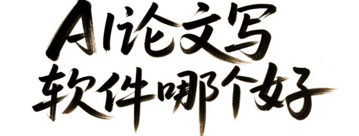 AI论文写作软件哪个好
